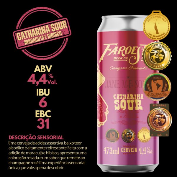 Kit Degustação e presente 3 latas 473 ml