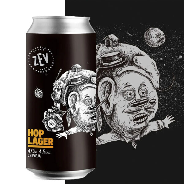 KIT HOP LAGER 473 ML + COPO AMERICANO 450 ML