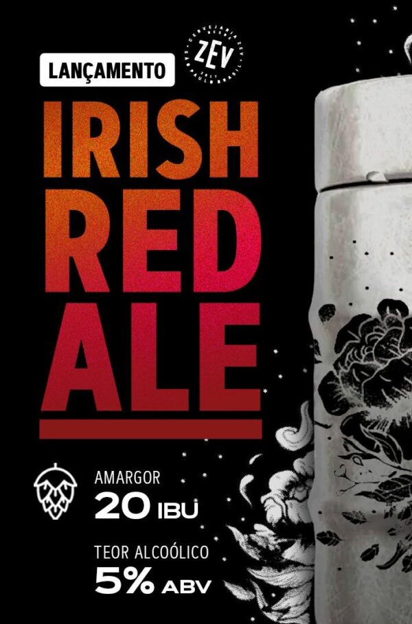 KIT IRISH RED ALE 473 ML + COPO AMERICANO 450 ML