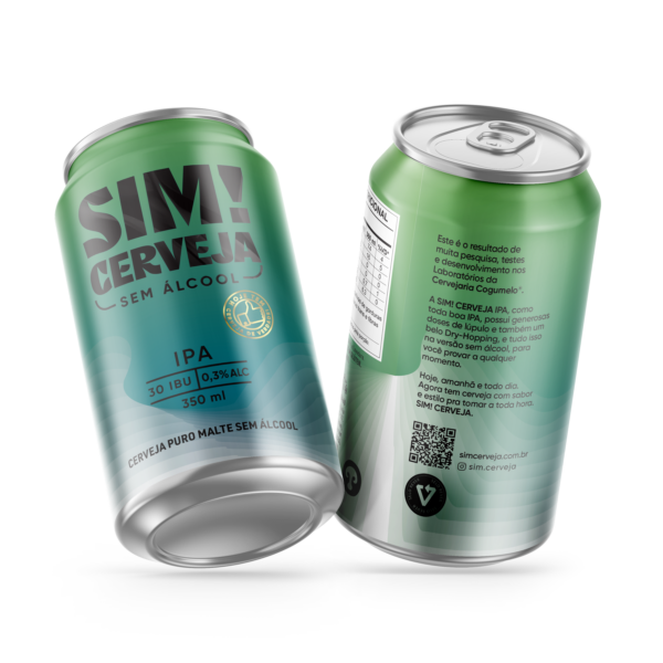 SIM! Cerveja Sem Álcool - IPA