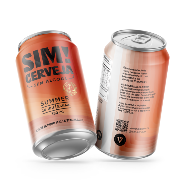 SIM! Cerveja Sem Álcool - SUMMER