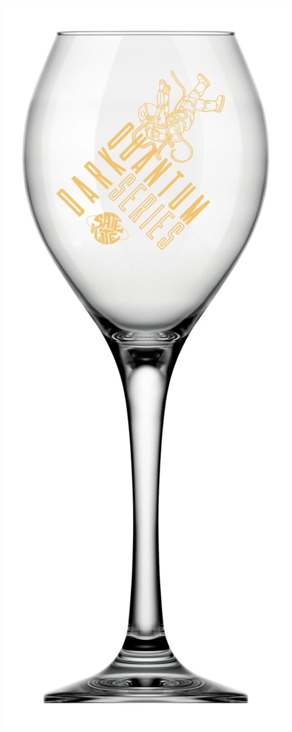 Satélite - Taça Dark Quantum  350ml - Logo Amarelo