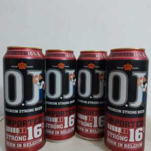 Cerveja Belga O.J. (OJ) Premium Strong 16% Alc.