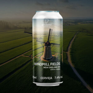 Stormy Windmill Fields